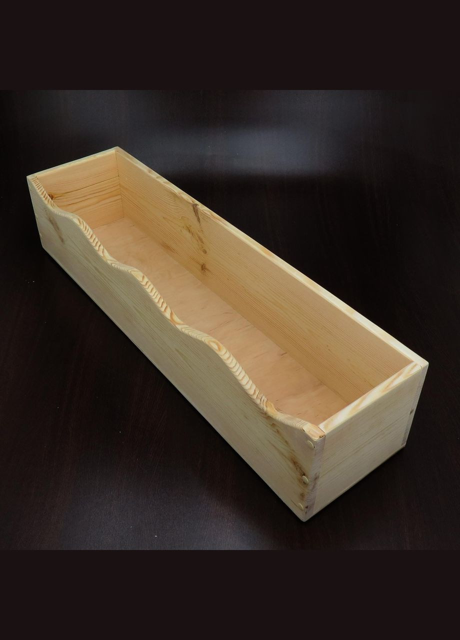 Кашпо з дерева Стокротка 90 ваніль (КАШ-102302) No Brand (328450334)