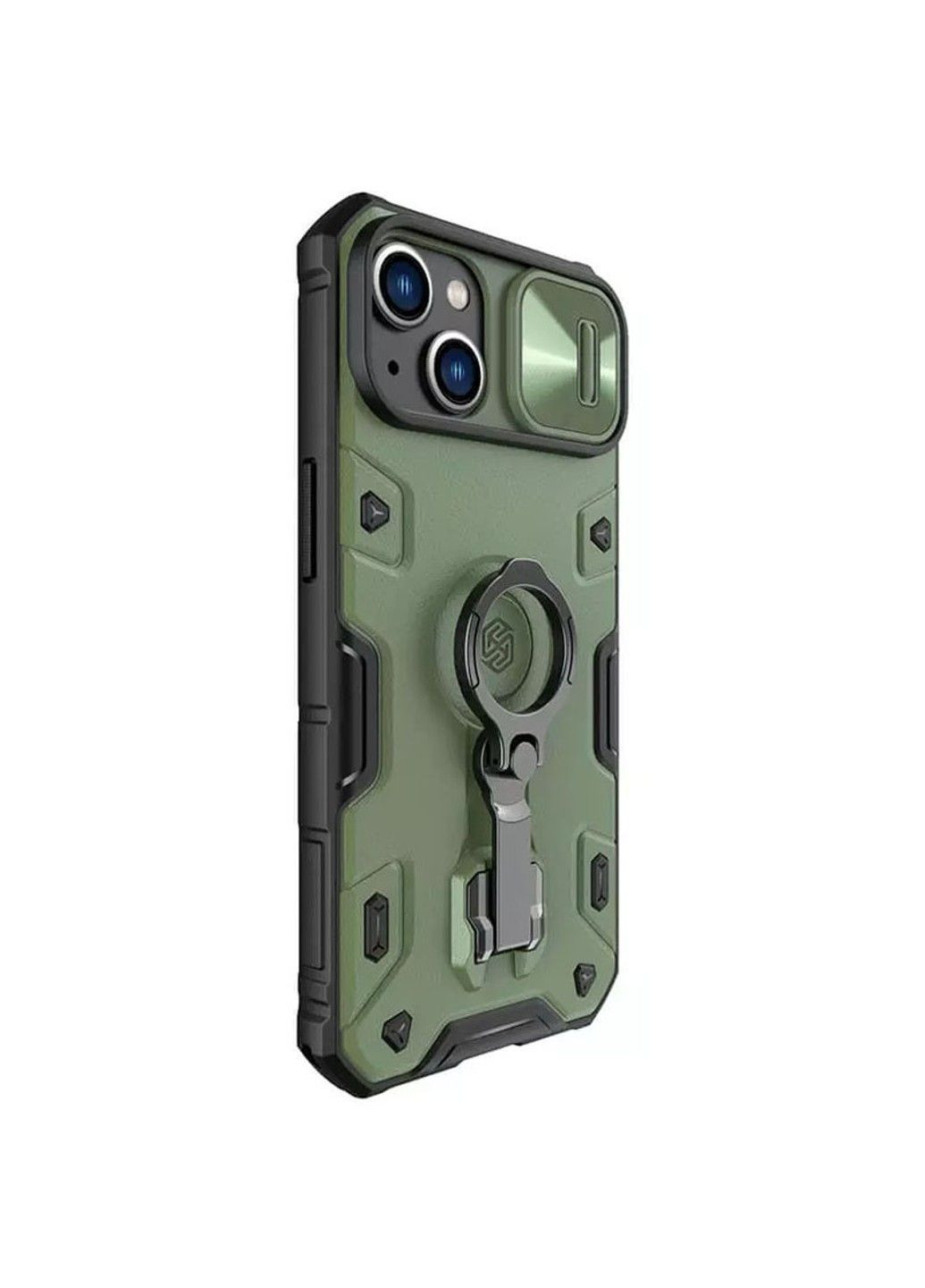 TPU+PC чехол CamShield Armor Pro no logo (шторка на камеру) для Apple iPhone 14 Plus (6.7") Nillkin (292004400)