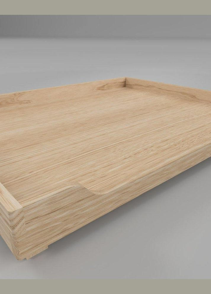 Лежак дерев'яний для собаки з дерева Гротус 100х70 бланже (ЛЖК-0010101) No Brand (328450176)