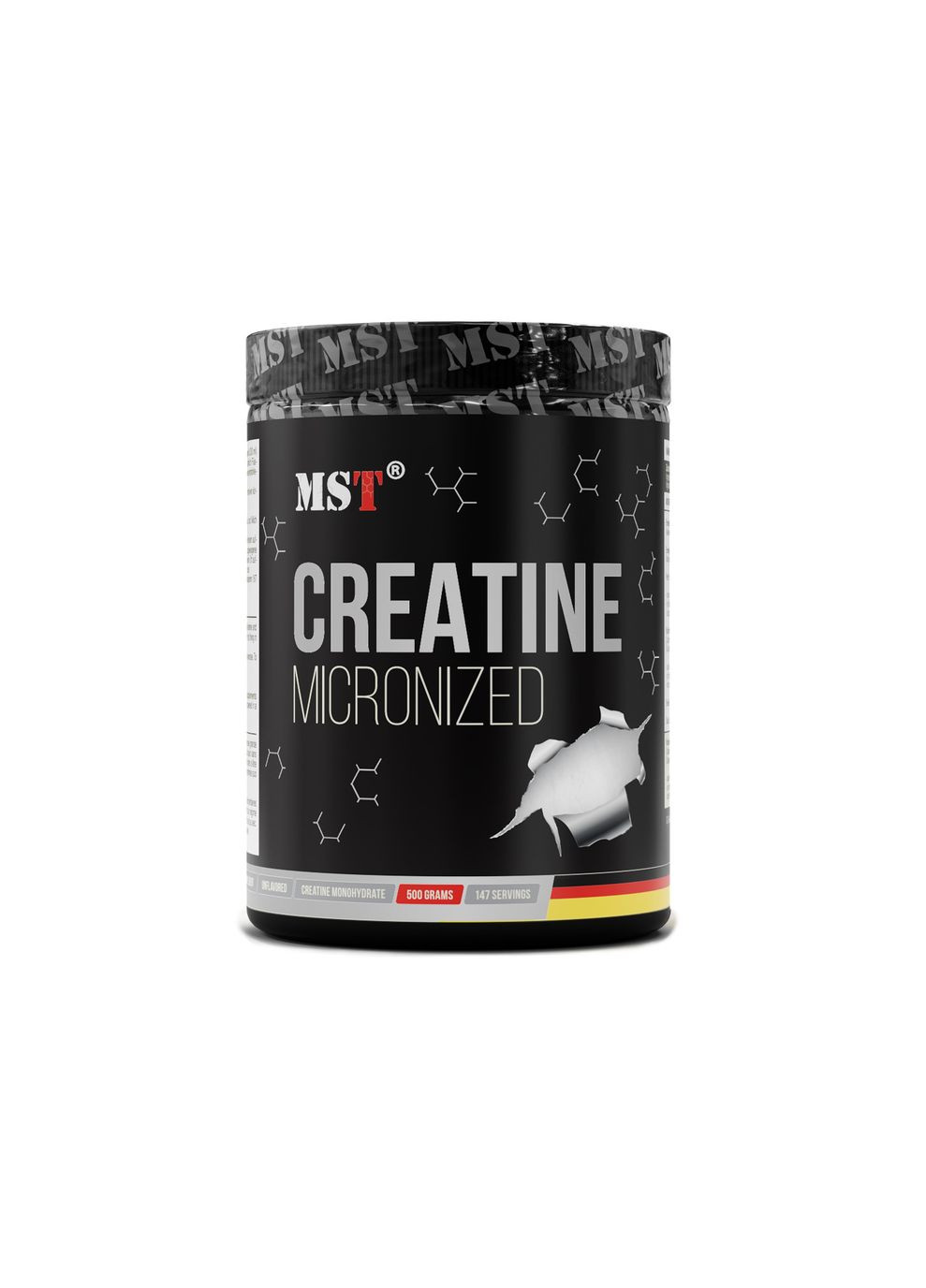 Креатин, Creatine Micronized,, 500 грамм (Без вкуса) MST (324102761)