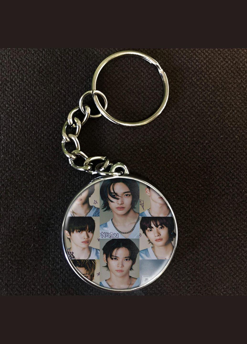 Брелок k pop RIIZE #003 silver No Brand (327219432)