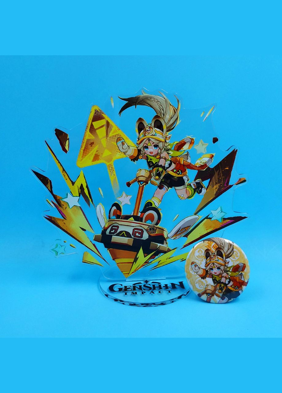 Акрилова фігурка Качіна із Геншин Імпакт / Genshin Impact- значок у подарунок No Brand (348357724)