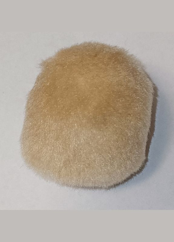 Іграшка для кота м'ячикпухнастик, беж, 5 см Пухнастики (278308260)