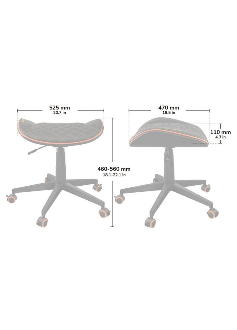Підставка для ніг Crosser Gold Cougar (333824568)