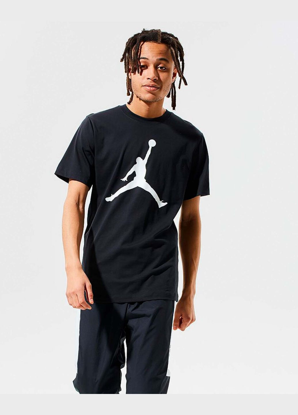 Чорна футболка чоловіча jumpman cj0921011 чорна Jordan