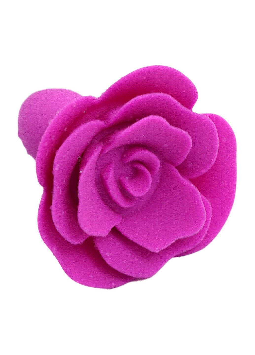 Силиконовая анальная пробка Роза розовый цвет We Love (284278451)