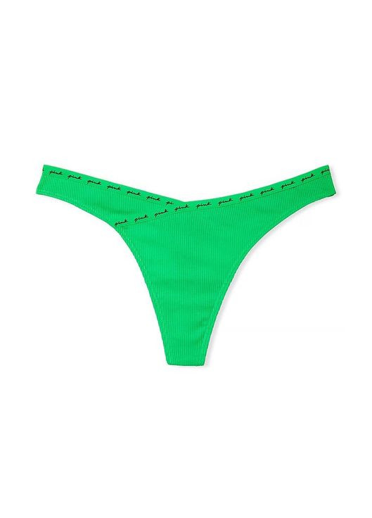 Трусики-стрінги жіночі PINK зелені, Трусики-стринги Victoria's Secret (300584299)