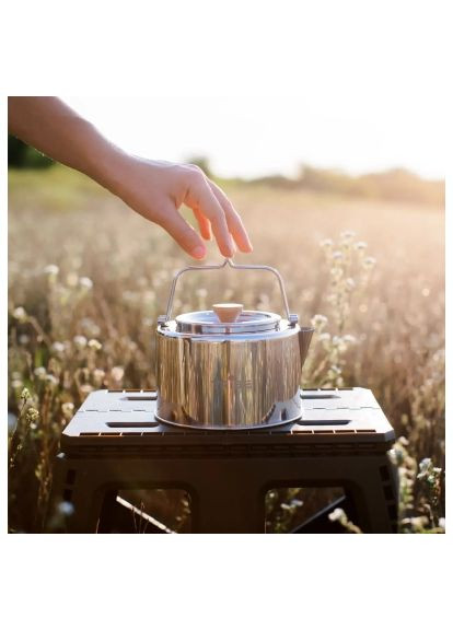 Чайник туристичний Kettle 1,2 л сталевий (T-FI-0010-metal) Tribe Kettle 1, 2 л сталевий (366522516)