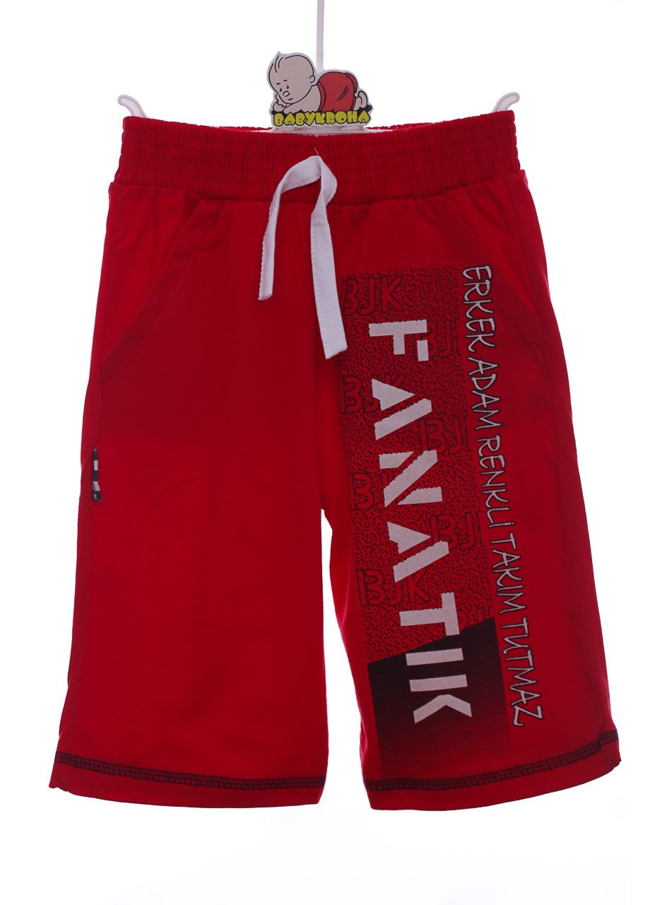 Бриджі для хлопчика з літерами червоні 146 см (38571) BABYKROHA (297200806)