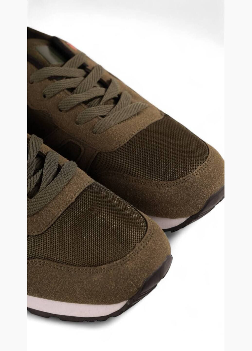 Зелені Осінні кросівки чоловічі No Brand