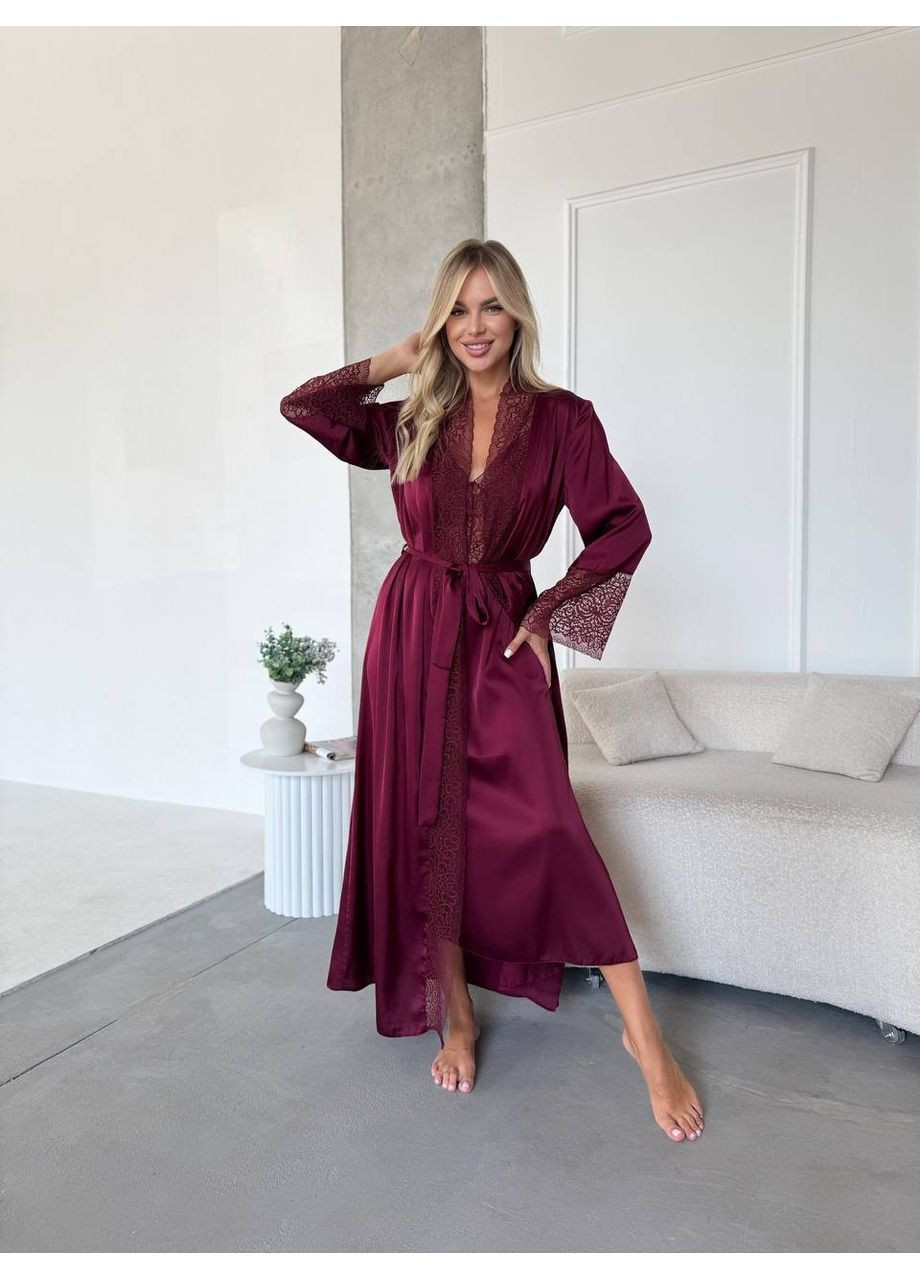 Женский халат+ночная рубашка Гермес (365629772)