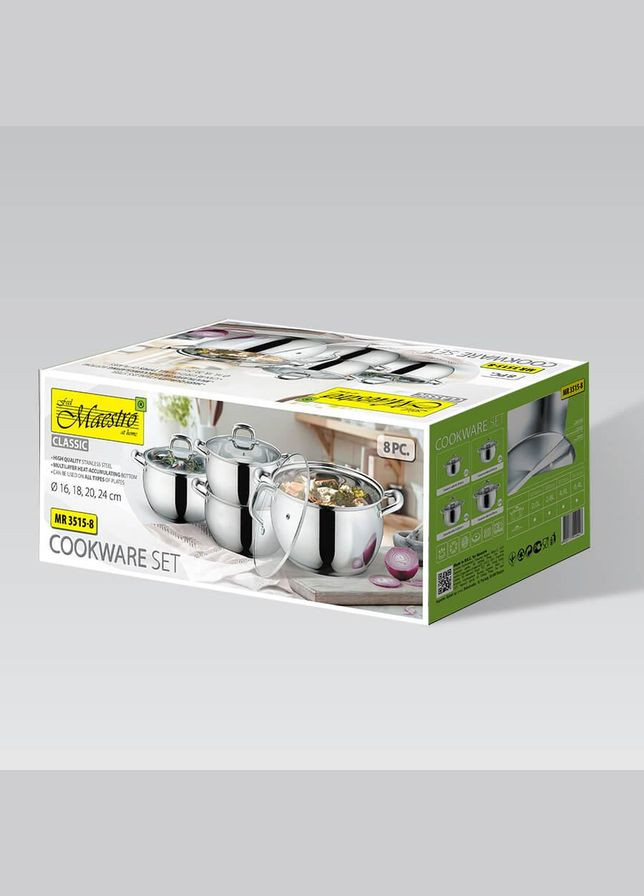 Набор кухонной посуды 8 предметов (MR-3515-8) Maestro (334008684)