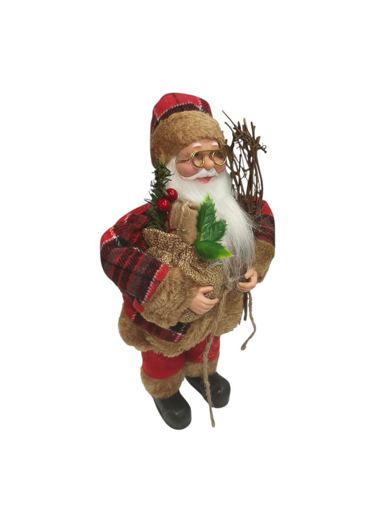Новорічна декоративна фігурка Санта Клаус 32 см No Brand (372506678)
