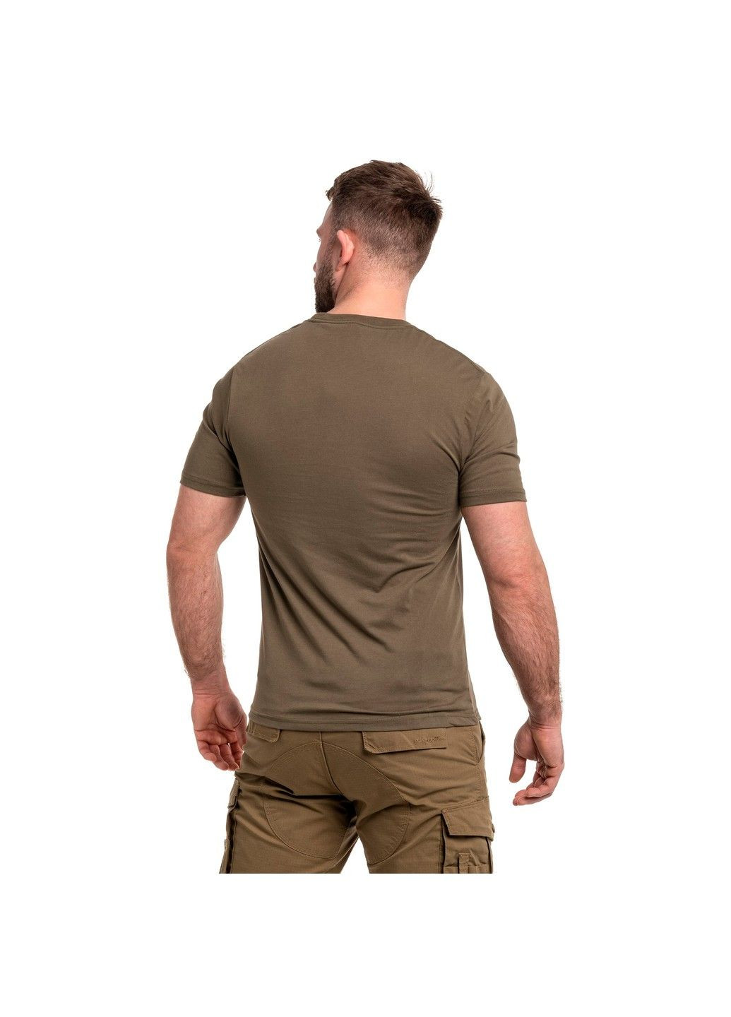 Оливкова футболка бавовняна us streetstyle olive MFH