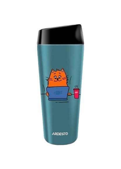 Термокухоль Coffee time Red Cat 450 мл Blue (AR2645CG) Ardesto (322912330)