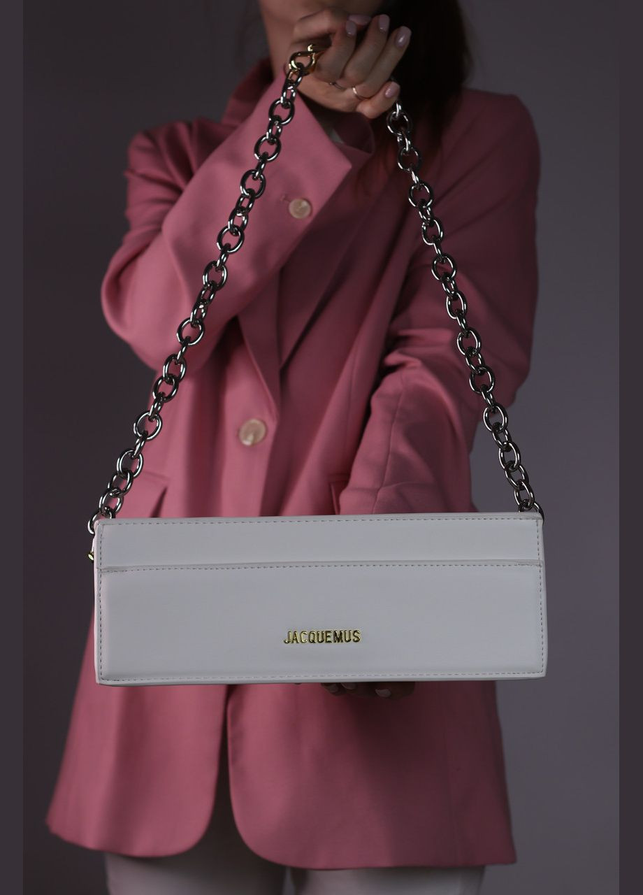 Жіноча сумка Jacquemus Le Ciuciu white, женская сумка, Жакмюс білого кольору No Brand (307925628)