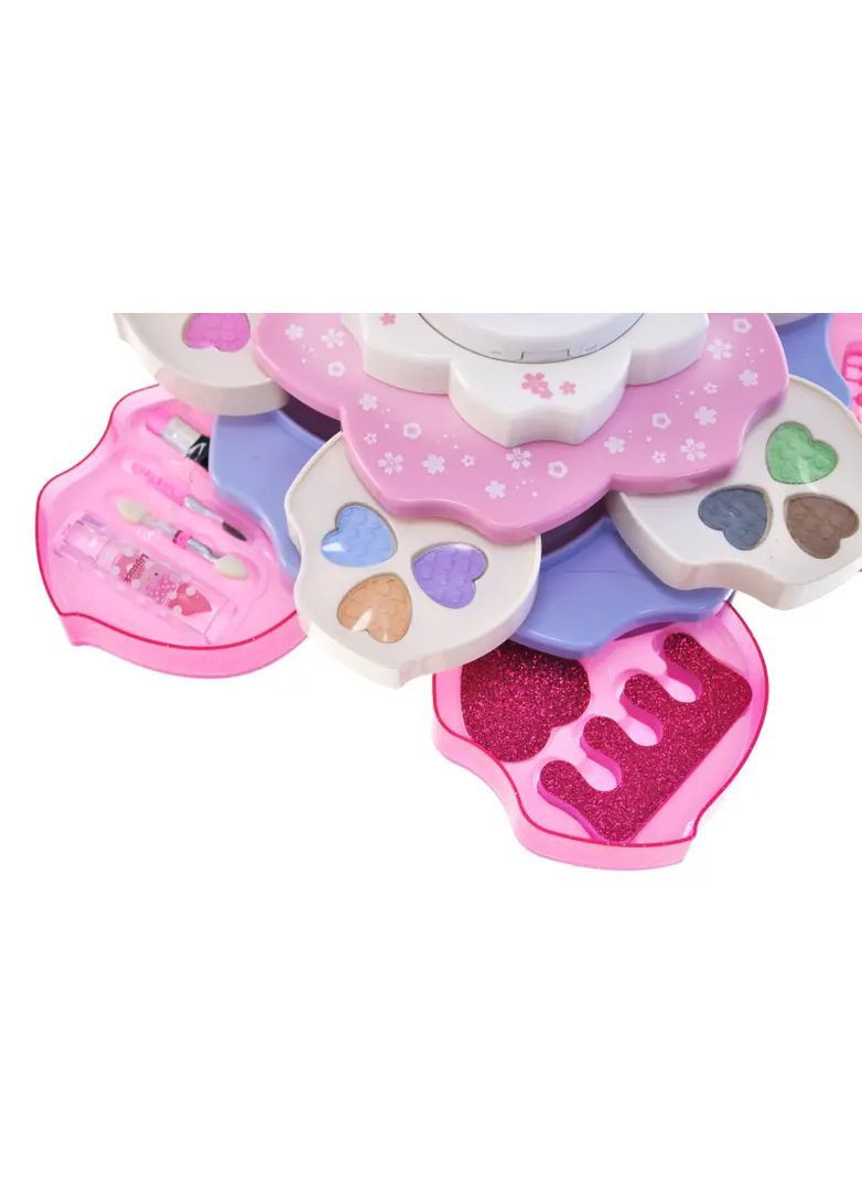 Набор детской косметики с цветочной косметичкой J-1044, от 5 лет, в ассортименте YG Toys Дів6356 (370651028)