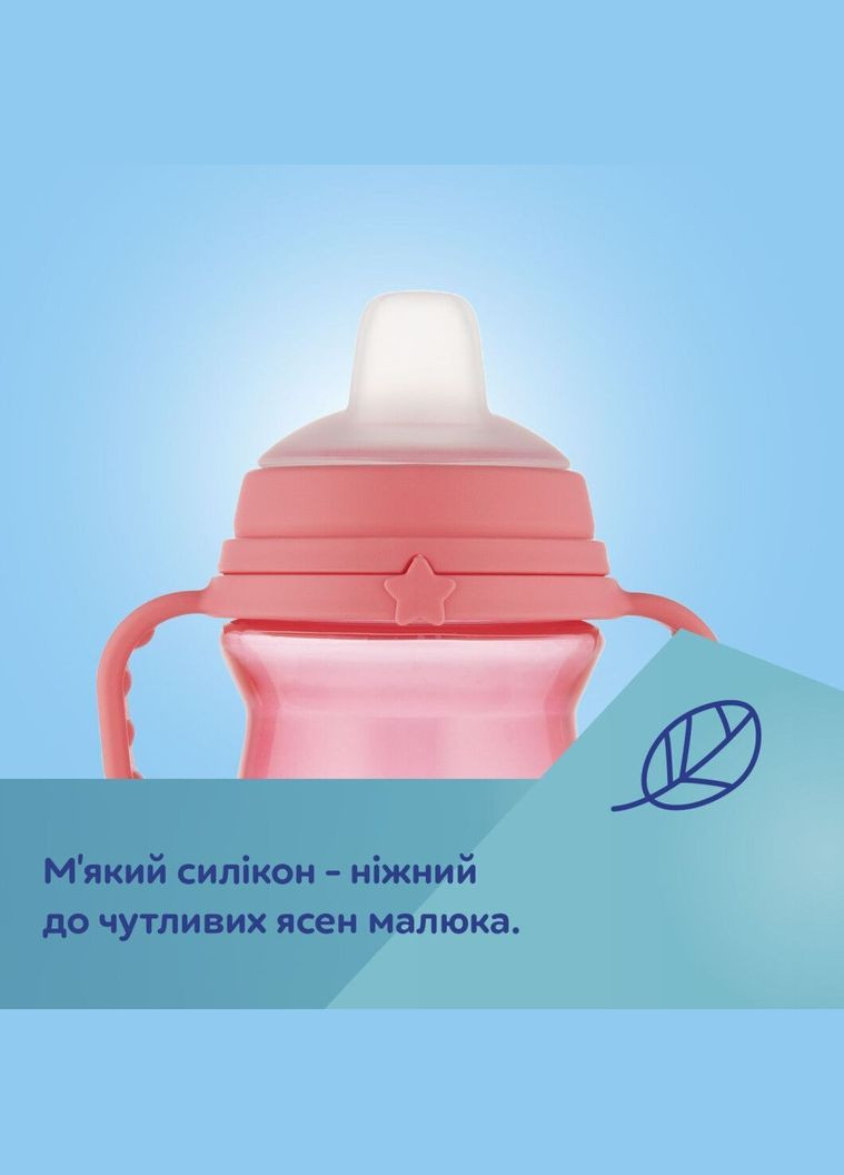 Кружка тренировочная First Cup Bonjour Paris, 150 мл, розовый () Canpol Babies 56/612_pin (328397344)