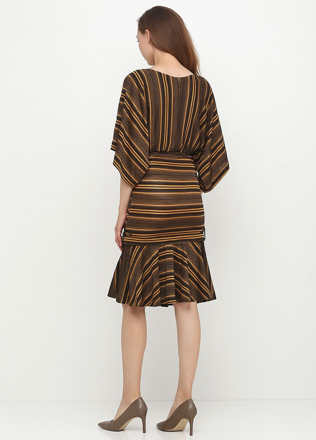 Золотой повседневный платье серый Miss Sixty