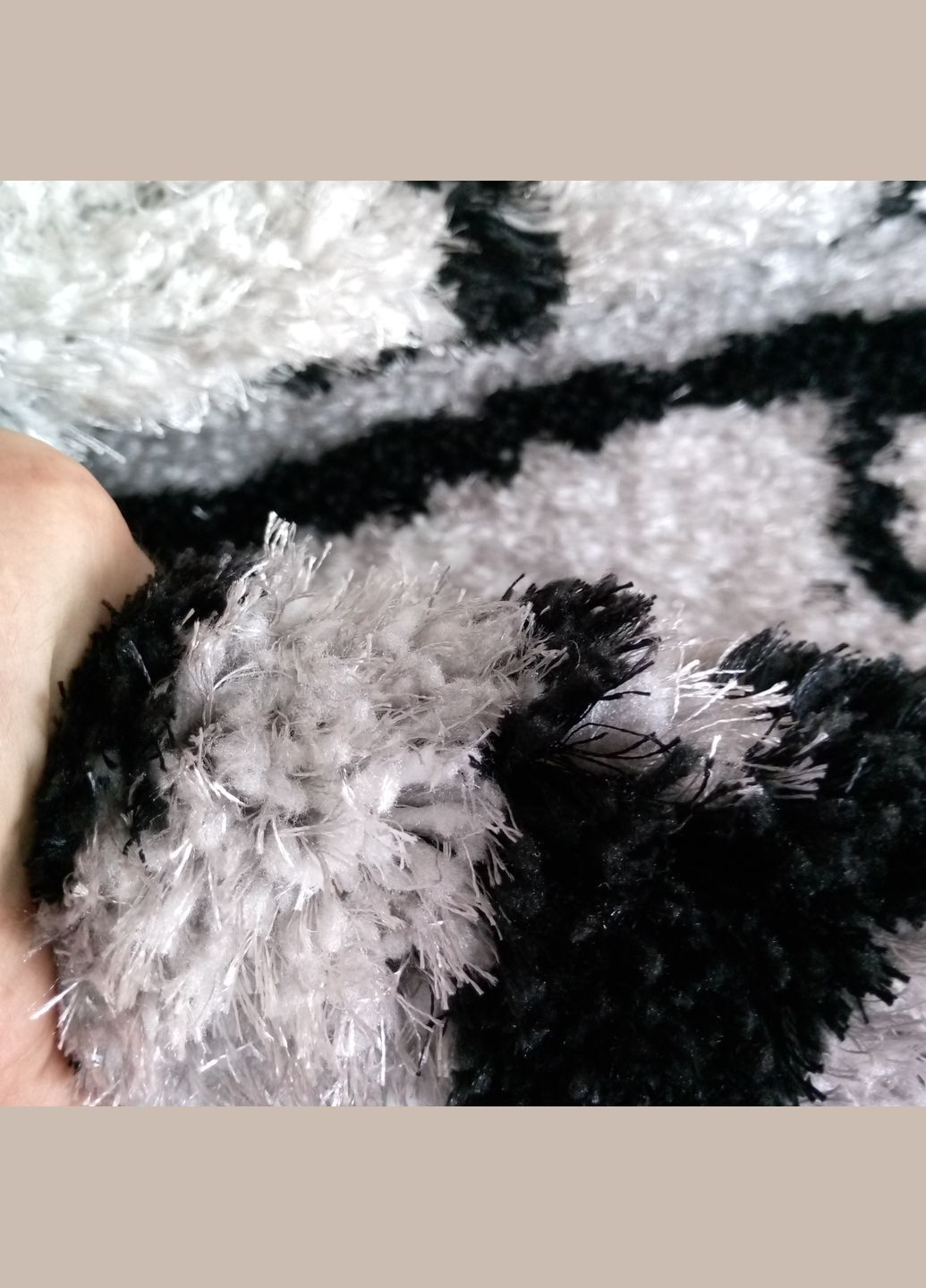 Килим 80х150 3D SHAGGY Туреччина Konfetti Carpet (303727861)