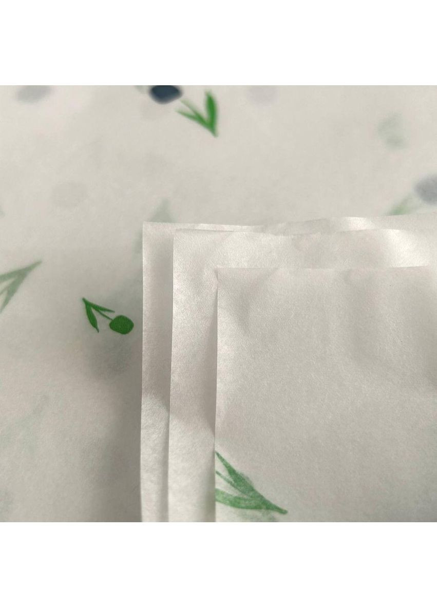 Пакувальний папір тіш'ю 50х70 см, 28 аркушів - тюльпани Plus-plus (352744788)