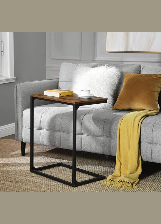 Журнальний столик Osama приставний в стилі Loft Leobert (304402069)