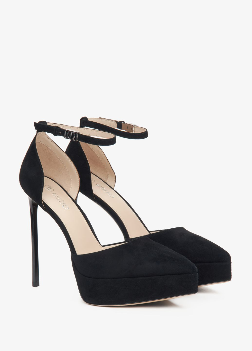 Лодочка, цвет черный Estro (323529067)