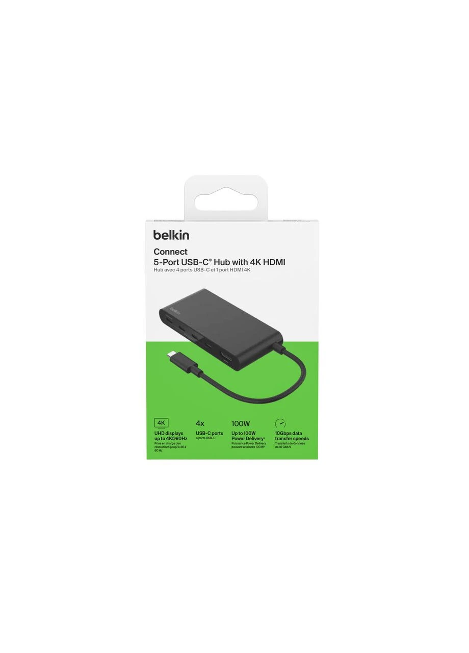 Хаб USB-C 5в1 Multiport Dock Belkin (400792123)