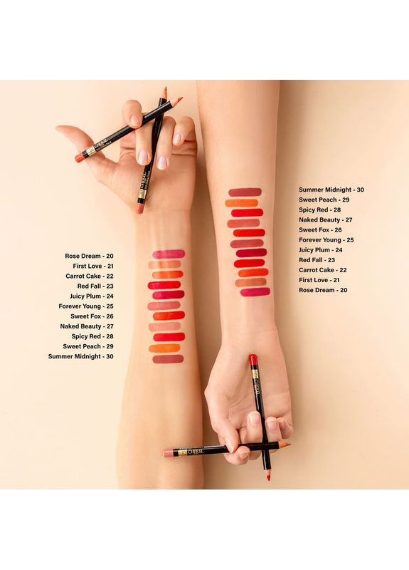 Контурный карандаш для губ Soft Contour Pencil For Lips 25 (2-410233) Cherel (369791590)