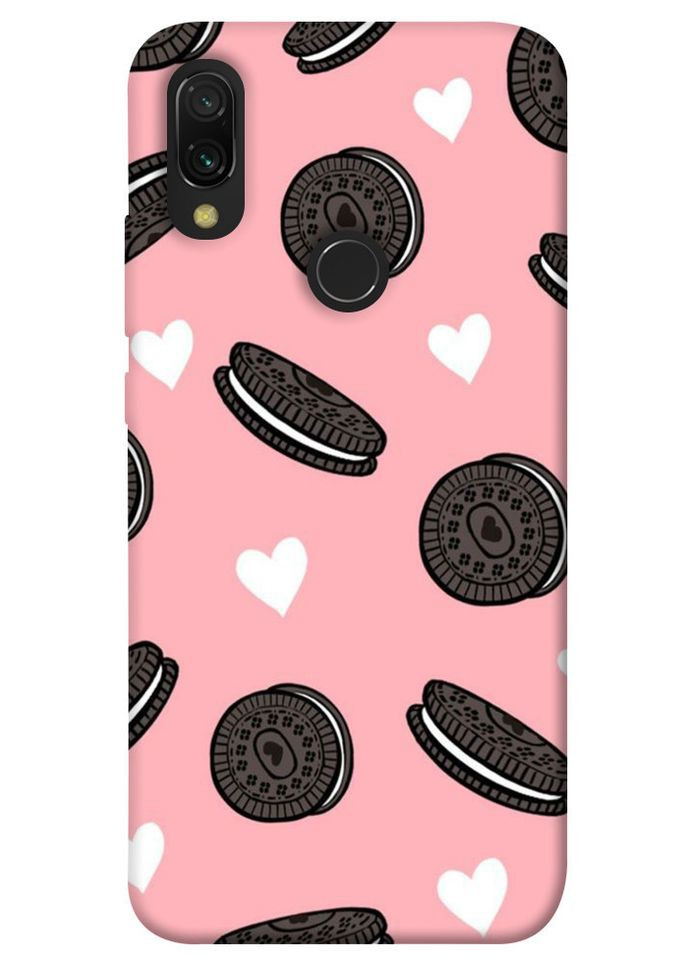 Чохол з принтом для Xiaomi Redmi 7 / на Ксяомі, сяомі, ксіомі редмі 7 Печиво Opeo pink No Brand (339873308)