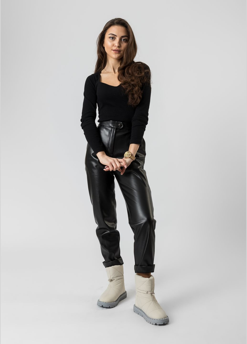 Зимние ботинки (1641цв) Lifexpert тканевые