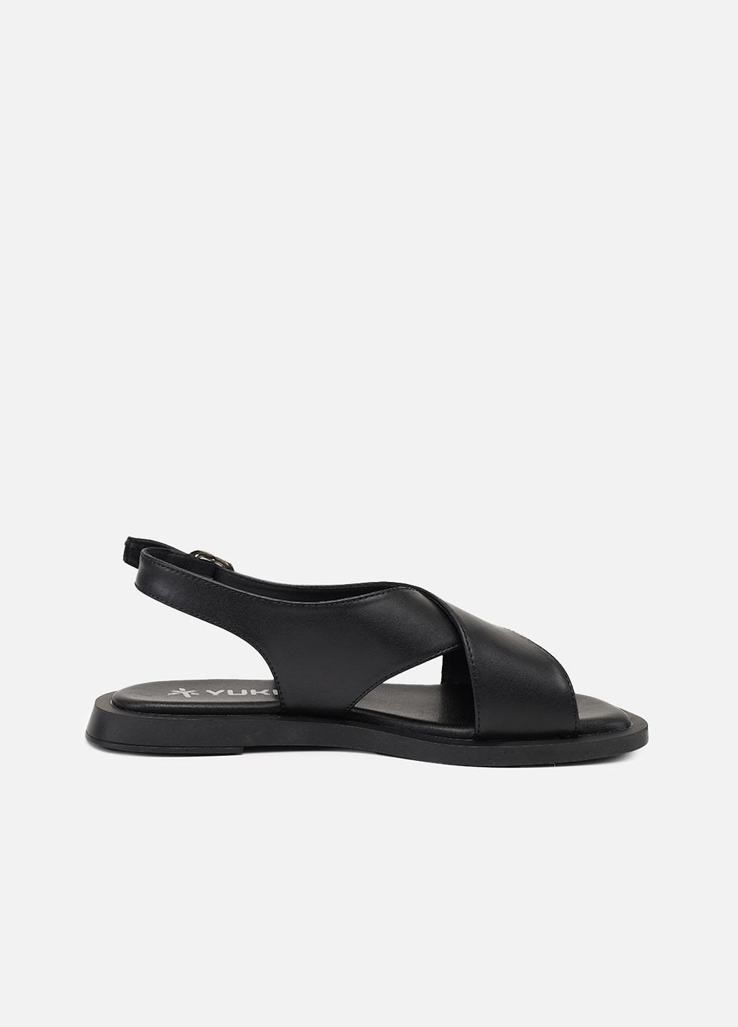 Босоніжки жіночі колір чорний ЦБ-00264123 Yuki (327366800)