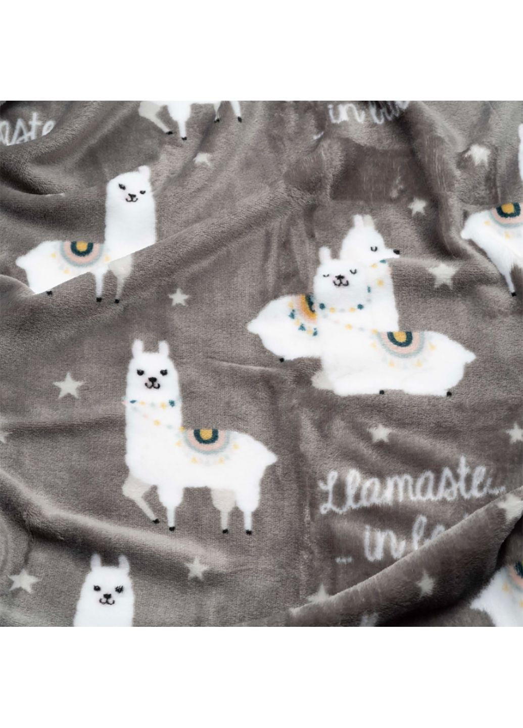 Плед Flannel, 100% полиэстер, ламы ART0114PB Ardesto (298403214)