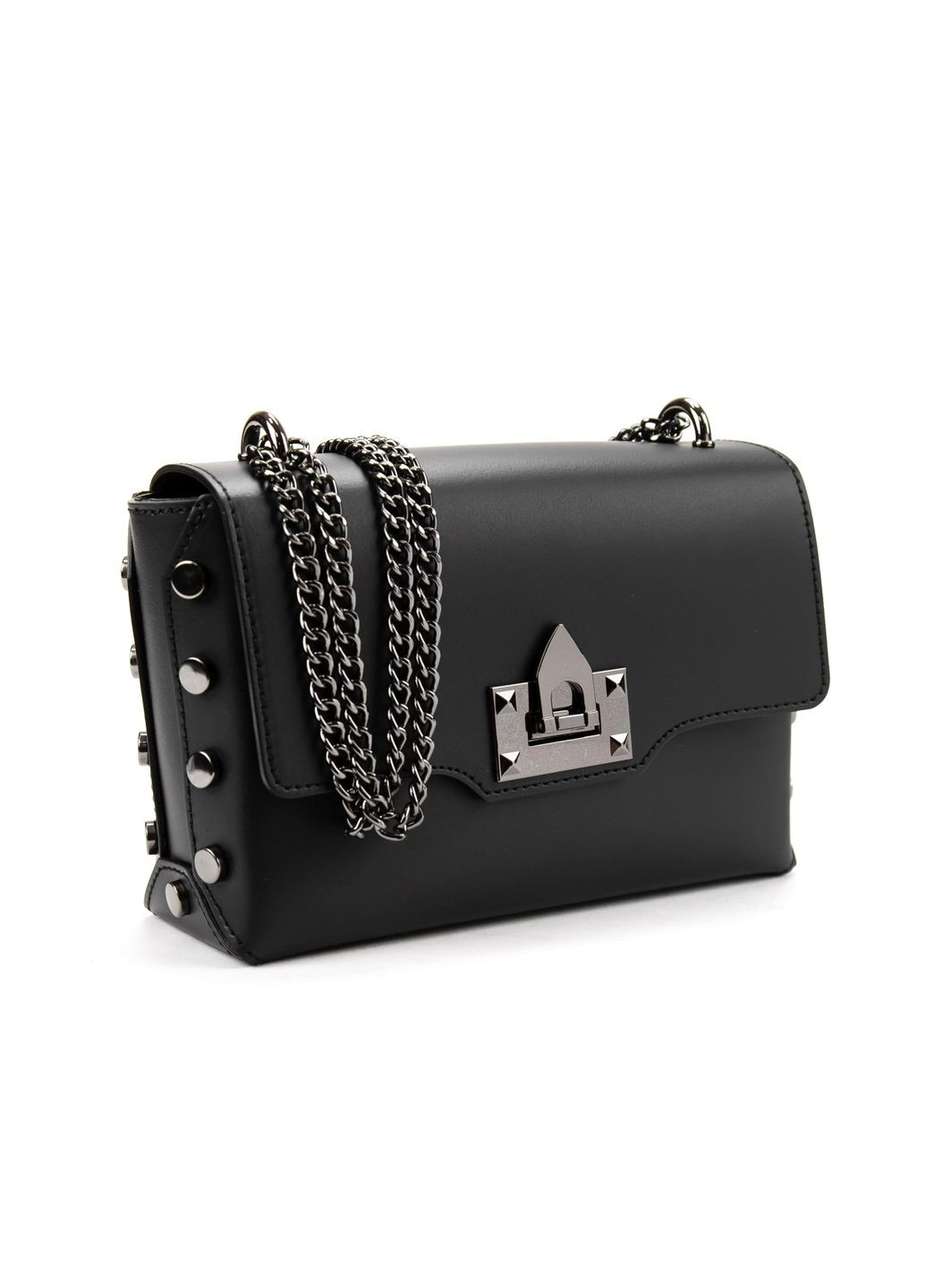 Женская кожаная сумка с цепочкой Italy RoyalBag F-IT-9812 (283295468)