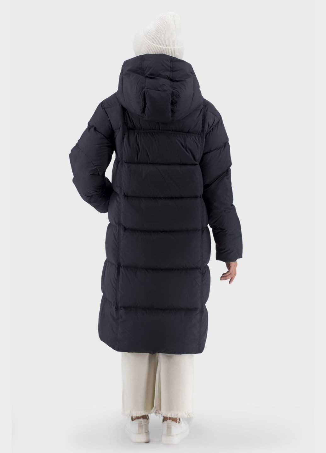 Черный зимний Пуховик Snow Owl