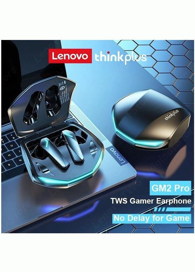 Навушники GM2 Pro чорні Lenovo (293516941)