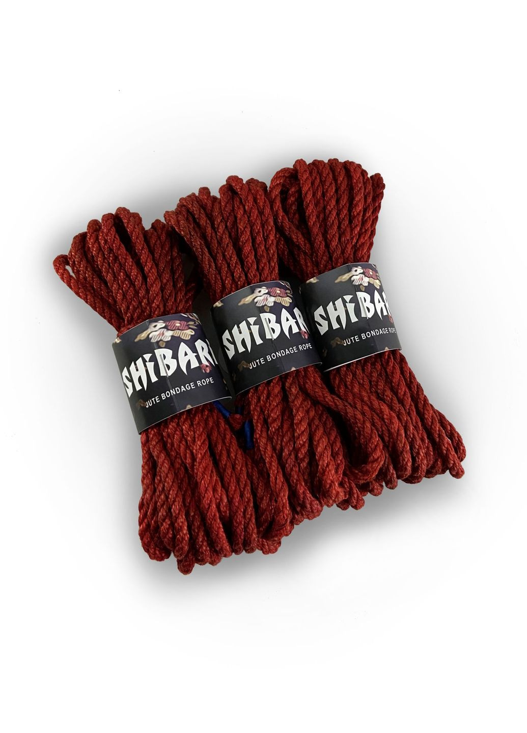 Джутова мотузка для Шибарі Shibari Rope, 8 м Червона CherryLove Feral Feelings (282710607)