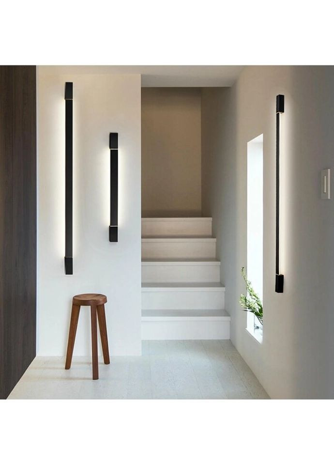 Бра LED 27572 Черный 4х5х105 см. Sunnysky (324413582)