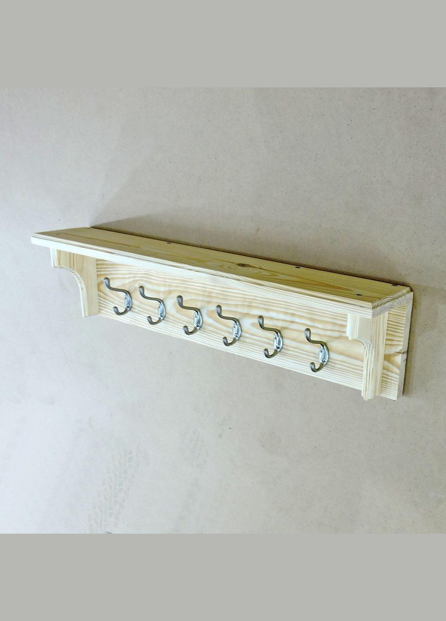 Вешалка для одежды из дерева Китченер бланже (ВДО-001301) No Brand (327866355)