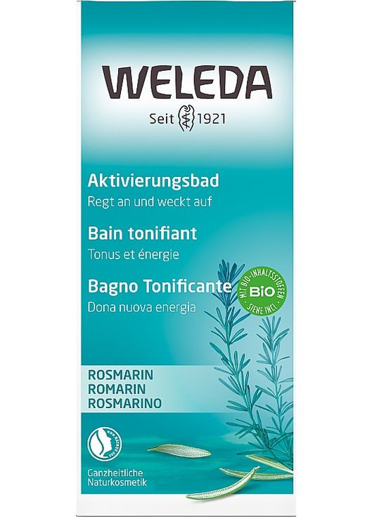 Молочко для ванни "Розмарин" Rosemary Invigorating Bath Milk 200ml (706837-61630) Weleda (368634630)