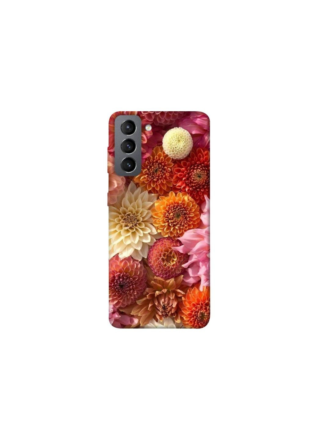 Чехол на Samsung Galaxy S21 FE Bouquet Frontalka (356081969)