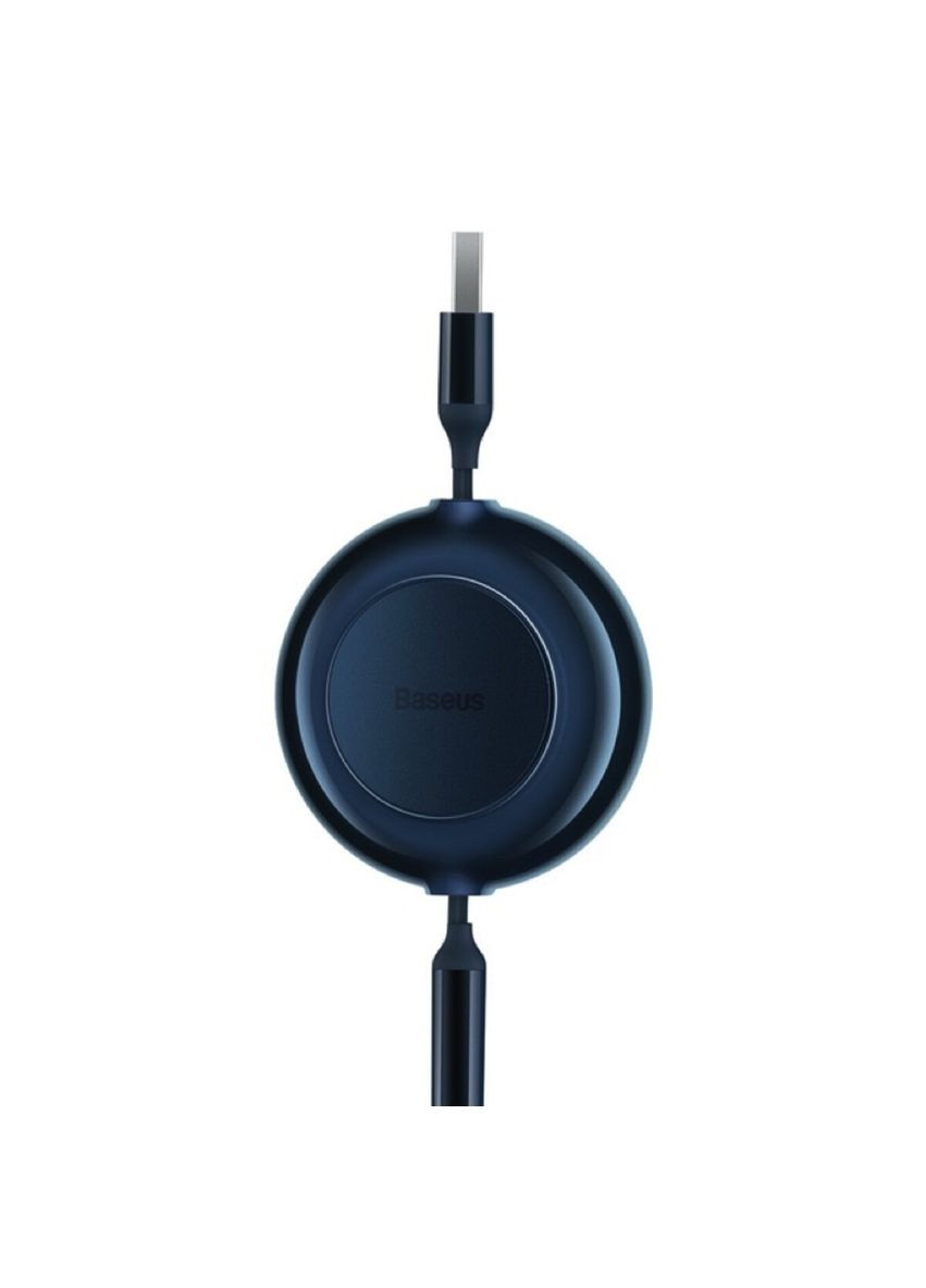 Кабель Bright Mirror 2 Series Retractable 3-in-1 Fast Charging Data Cable USB to M+L+C 3.5A 1.1m Blue Baseus Bright Mirror One-for-three Retractable Data Cable (340279803)