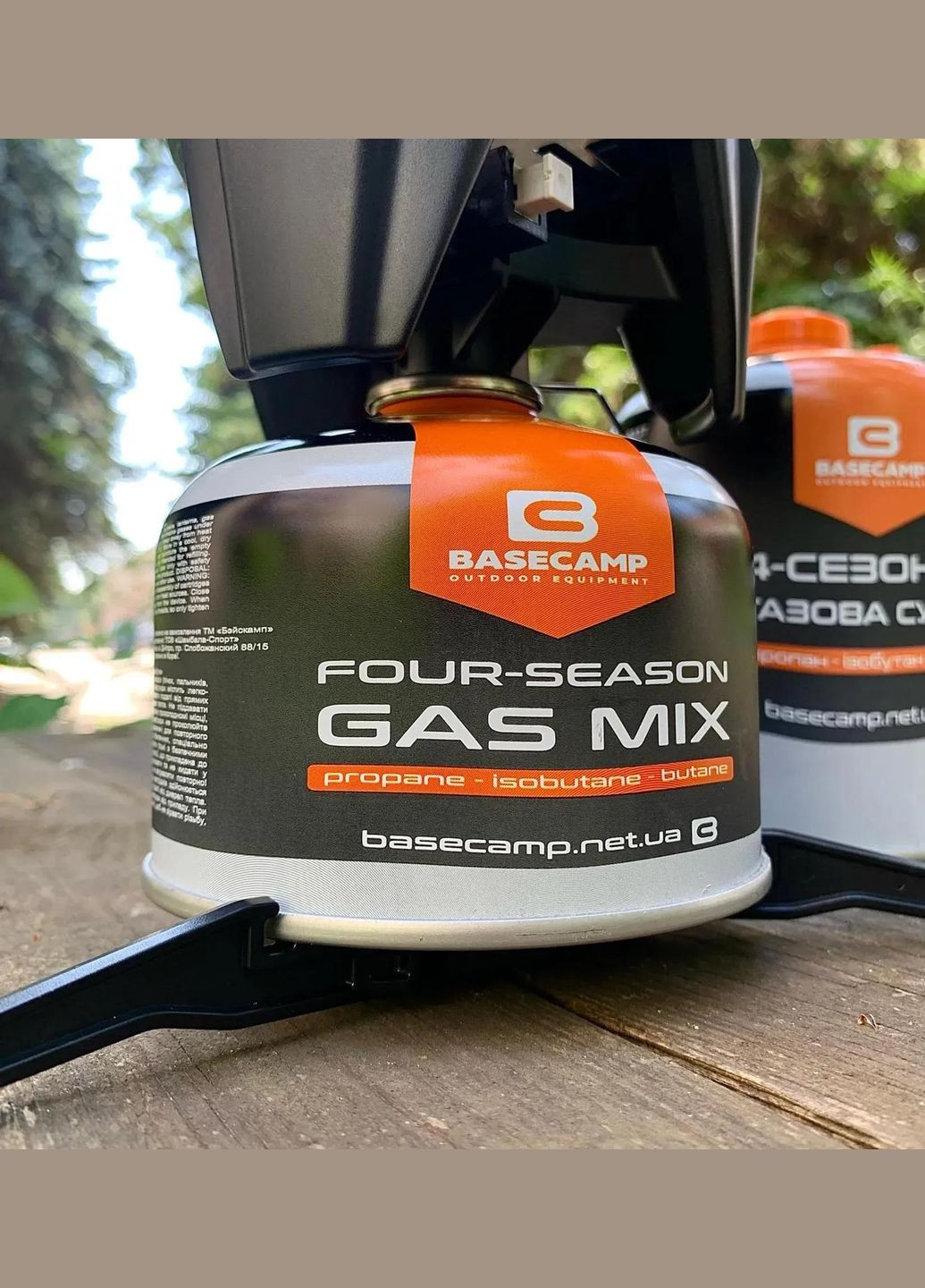 Газовий балон BaseCamp 4 Season Gas 230 г None (334670272)