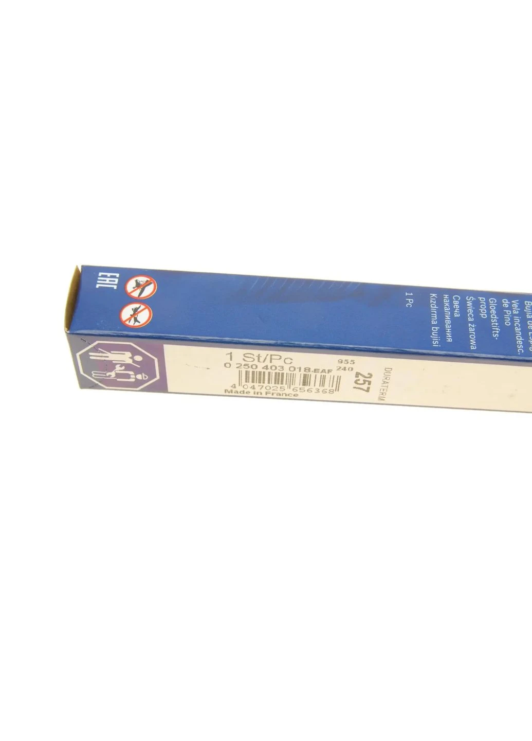 Свеча накаливания BMW X1 (F48) 14- B37 C15 0 250 403 018 RU63 Bosch (366167224)