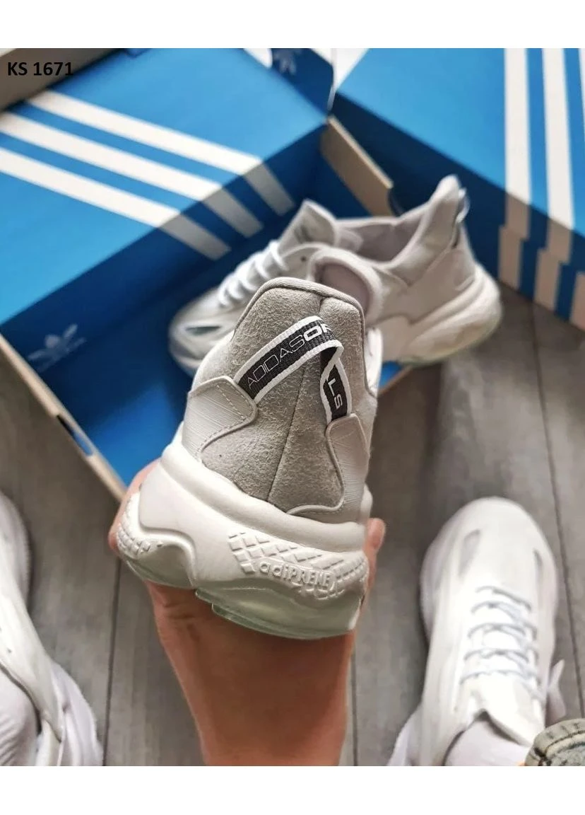 Серые демисезонные кроссовки мужские adidas ozweego celox grey адидас озвиго серые No Brand