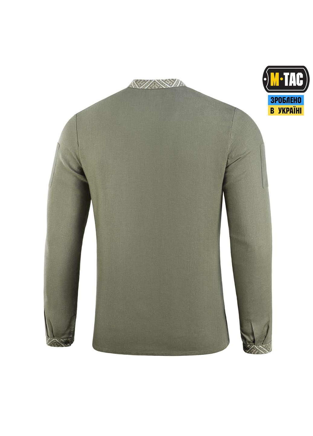 Вишиванка тактична 100% льон тип 2 олива (2XL) M-TAC (303413964)