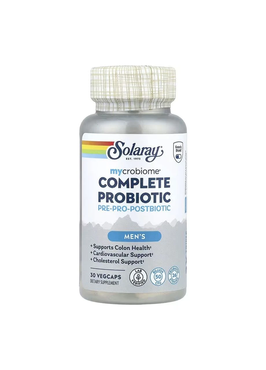 Complete Probiotic Men's - 30 vcaps Solaray (391247246)