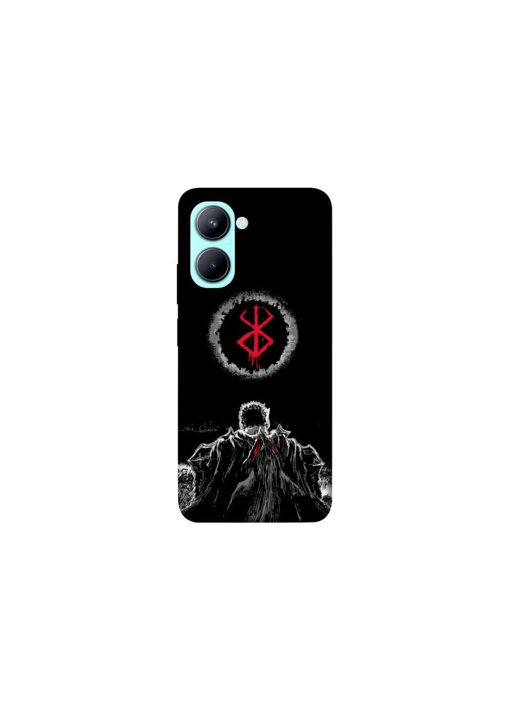 Чохол на Realme C33 Berserk moon Frontalka (354355109)
