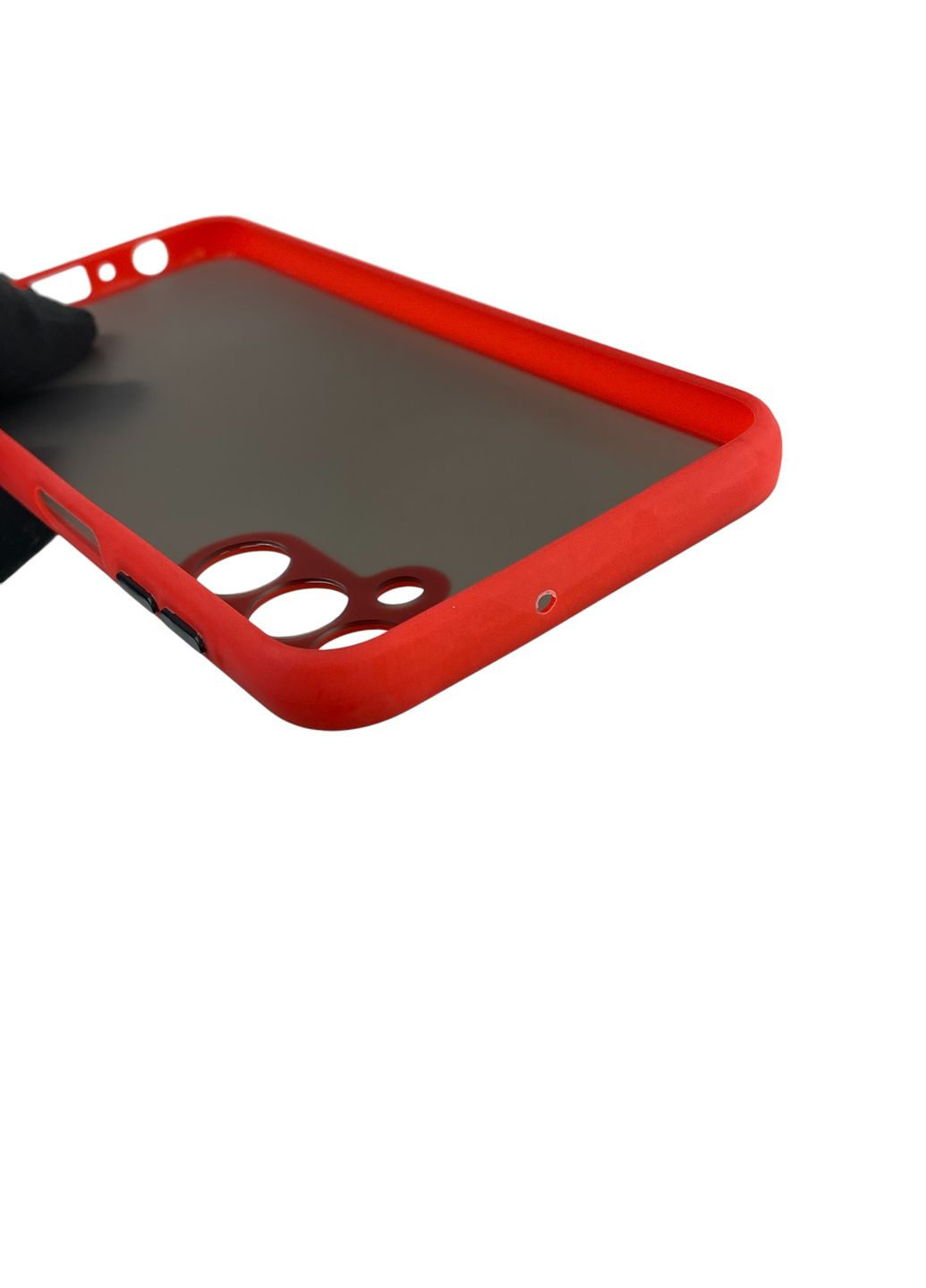 Чохол для телефона Galaxy A24 (SM-A245F) з високими бортами із захистом камери на самсунг а24 червоний Samsung (366231018)