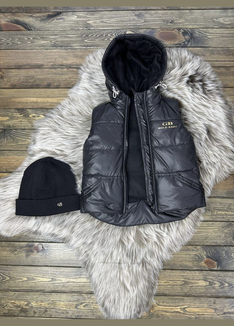 Безрукавка на флісі, капюшон не відстібний No Brand (279754341)